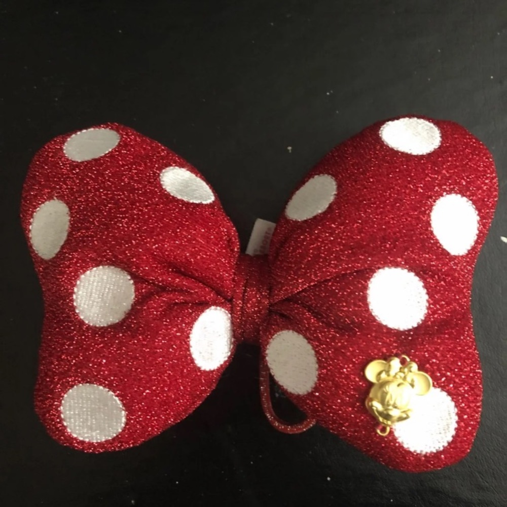 Tokyo Disney Minnie Mouse Bow Clip/Hair Tie